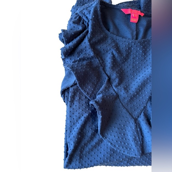 LILLY PULITZER Blue Pheby Three Fourth Sleeve Dress, Size M - Picture 4 of 7